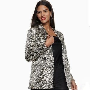 Nine West Animal Blazer